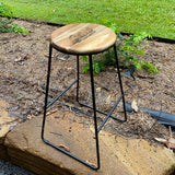 Timber Top Bar Stool