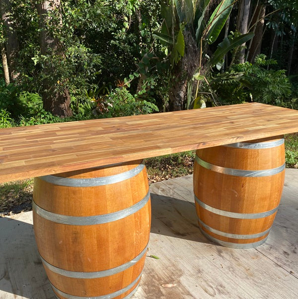 Wine Barrel Table Top