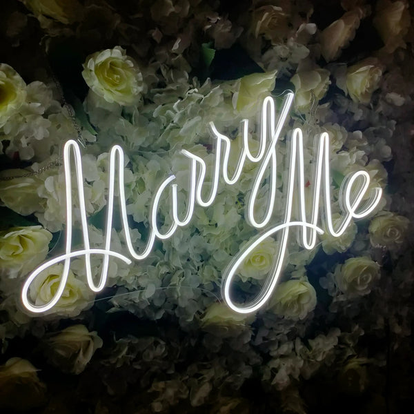 Marry Me RGB Neon Sign 900mm x 581mm